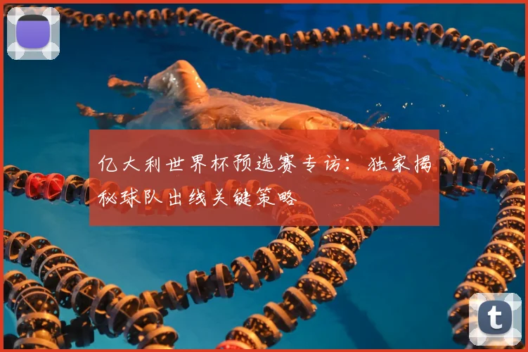 亿大利世界杯预选赛专访：独家揭秘球队出线关键策略